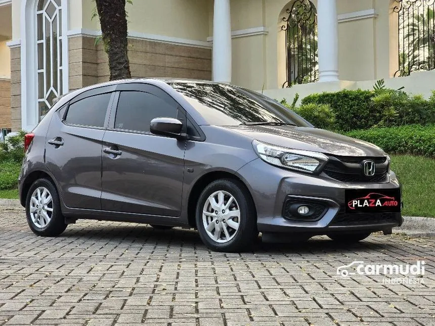 Jual Mobil Honda Brio 2022 E Satya 1.2 di Banten Automatic Hatchback Abu
