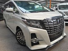 2015 Toyota Alphard 2.5 SC SUNROOF,Alphine Monitor