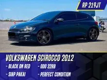 2012 Volkswagen Scirocco 1.4 TSI Hatchback Black on Red Hitam Sciroco VW