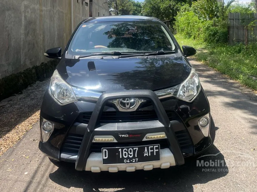 Jual Mobil Toyota Calya 2017 G 1.2 di Jawa Barat Manual MPV Hitam Rp 121.000.000