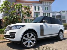 2014 Land Rover Range Rover 5.0 Autobiography SUV Nik14 White On Saddle Brown Km23.000 Antik 3TV RSE 5Camera Panoramic PBD Speedo Digital TDP.975JT