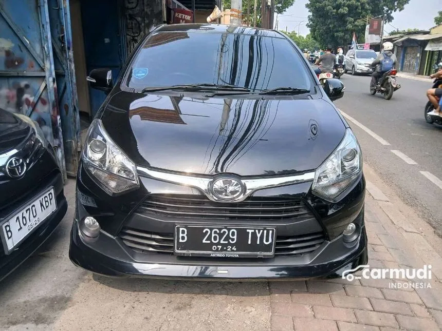 Jual Mobil Toyota Agya 2019 TRD 1.2 di DKI Jakarta Automatic Hatchback Hitam Rp 136.000.000