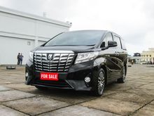 BEST PRICE - Toyota Alphard 2.5 X AT 2016 Hitam Tangan Pertama Terawat Record Kredit mudah dibantu sampai approve