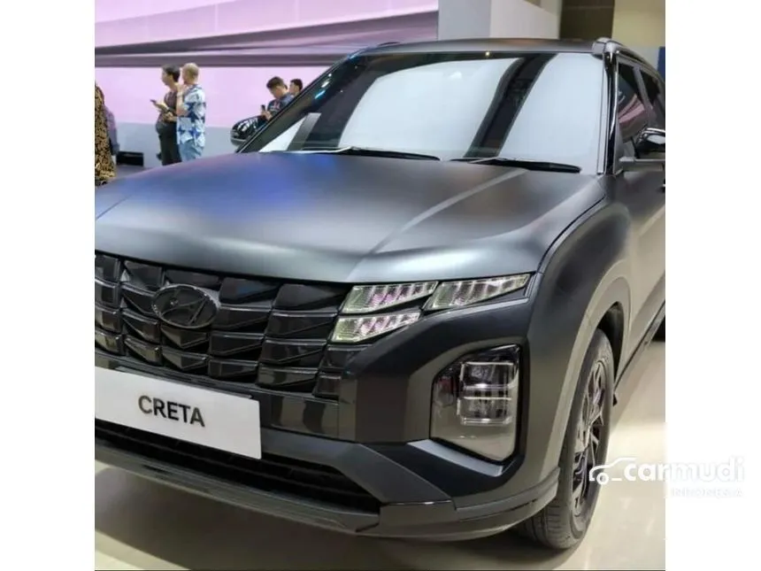 Jual Mobil Hyundai Creta 2024 Alpha 1.5 di DKI Jakarta Automatic Wagon Hitam Rp 380.000.000