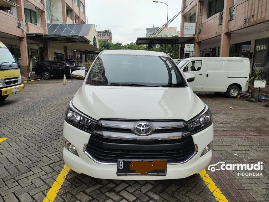 Jual Mobil Toyota Kijang Innova 2017 V 2.4 di DKI Jakarta Automatic MPV Putih Rp 325.000.000