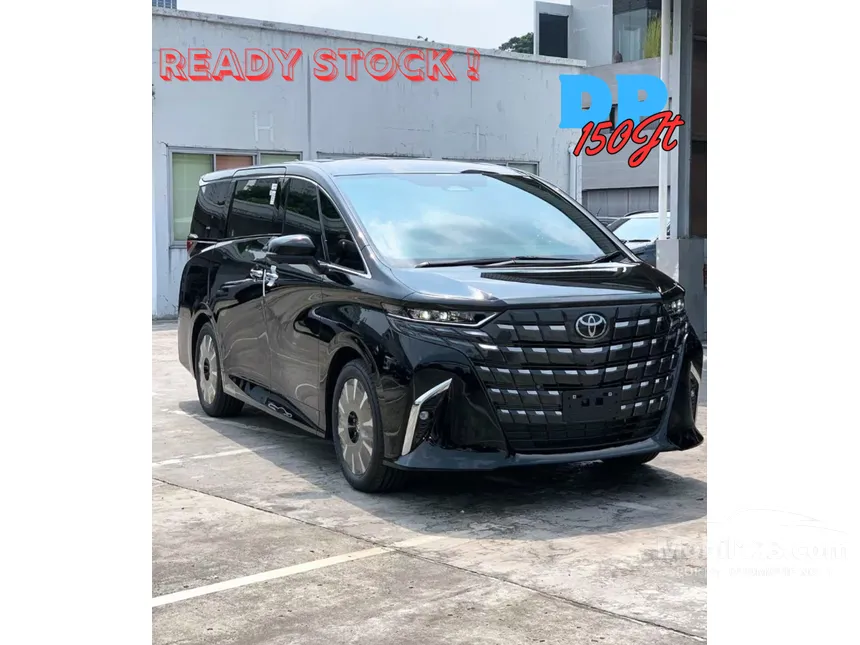 Jual Mobil Toyota Alphard 2024 G 2.5 di DKI Jakarta Automatic MPV Hitam Rp 1.595.600.000
