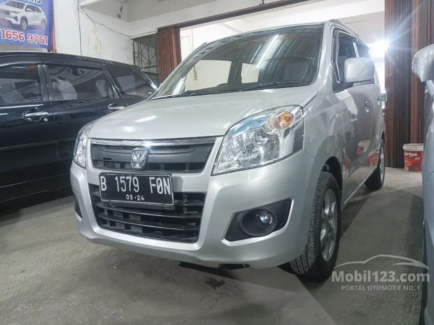 Jual Mobil Suzuki Karimun Wagon R 2014 GL Wagon R 1.0 di Jawa Barat Manual Hatchback Silver Rp 75.000.000