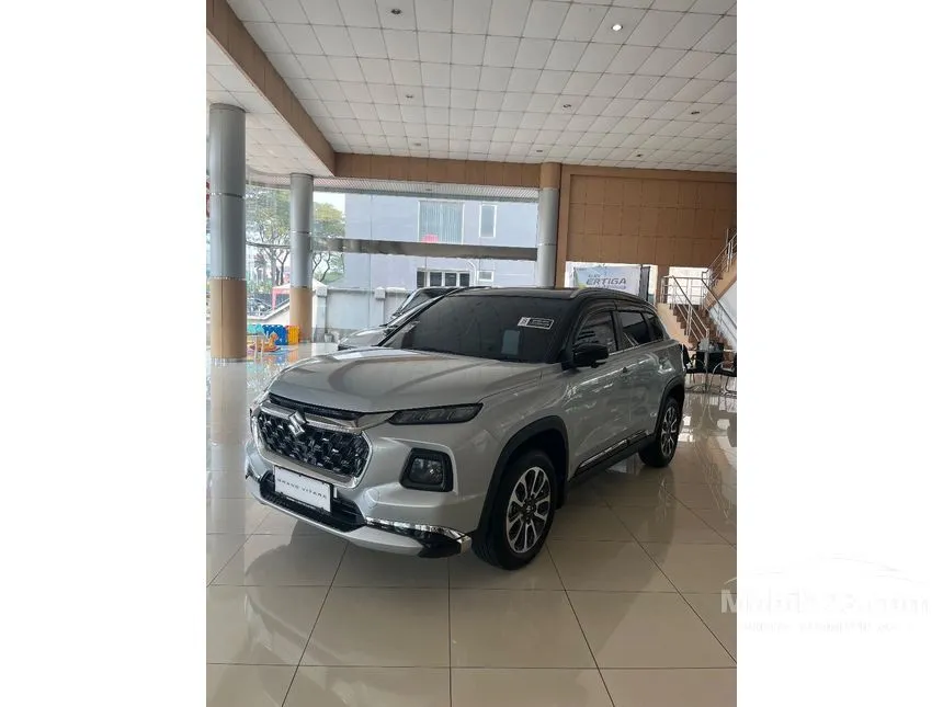 Jual Mobil Suzuki Grand Vitara 2023 GX MHEV Two Tone 1.5 di Banten Automatic SUV Silver Rp 313.100.000