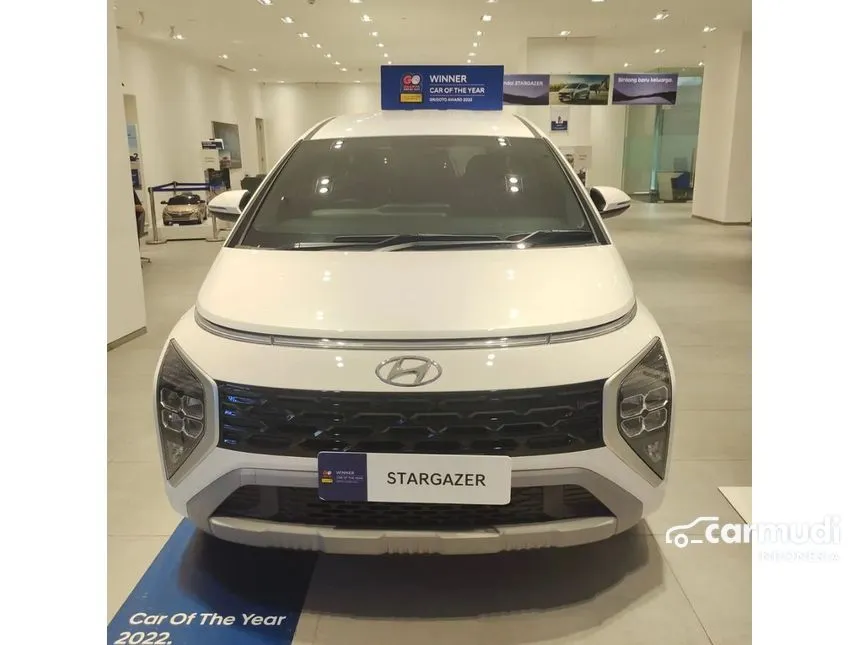 Jual Mobil Hyundai Stargazer 2024 Essential 1.5 di DKI Jakarta Automatic Wagon Putih Rp 220.120.000