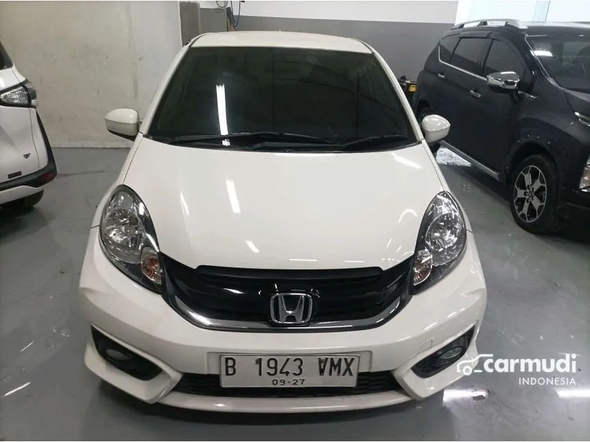 Jual Mobil Honda Brio 2018 Satya E 1.2 di Banten Automatic Hatchback Putih Rp 131.000.000
