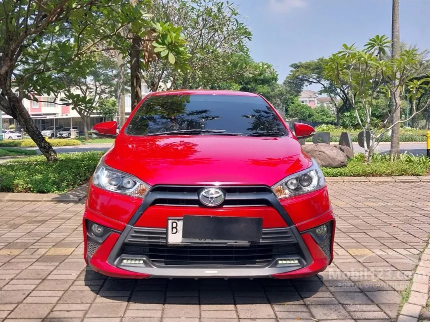 Jual Mobil Toyota Yaris 2017 TRD Sportivo 1.5 di Banten Automatic Hatchback Merah Rp 175.000.000