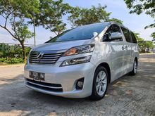 2009 Toyota Vellfire 2.4 Z Van Wagon