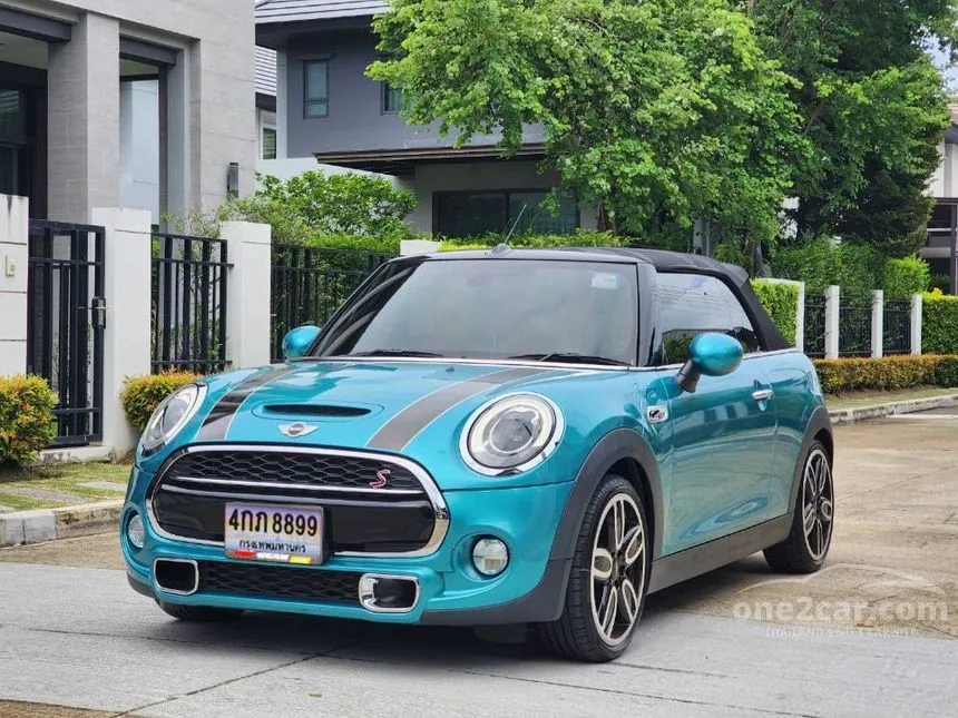 2017 Mini Cabrio Cooper S Convertible