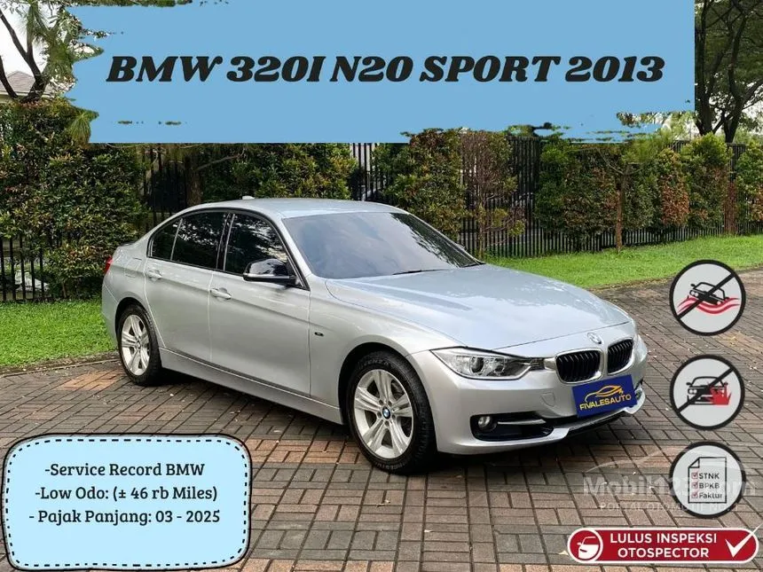 Jual Mobil BMW 320i 2013 Sport 2.0 di DKI Jakarta Automatic Sedan Abu