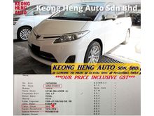 (ACTUAL YR MADE 2O1O)(GST INCLU)(2 DOOR 7 SEATER)(REG 2O16)(1 OWNER)(VERY TIPTOP)(VERY LOW MILE)(MANY CHOICES) TOYOTA ESTIMA FACELIFT 2.4 AERAS-G MPV