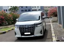 2022 Toyota Alphard 2.5 G MPV putih km 26 ribuan pilotseat sunroof