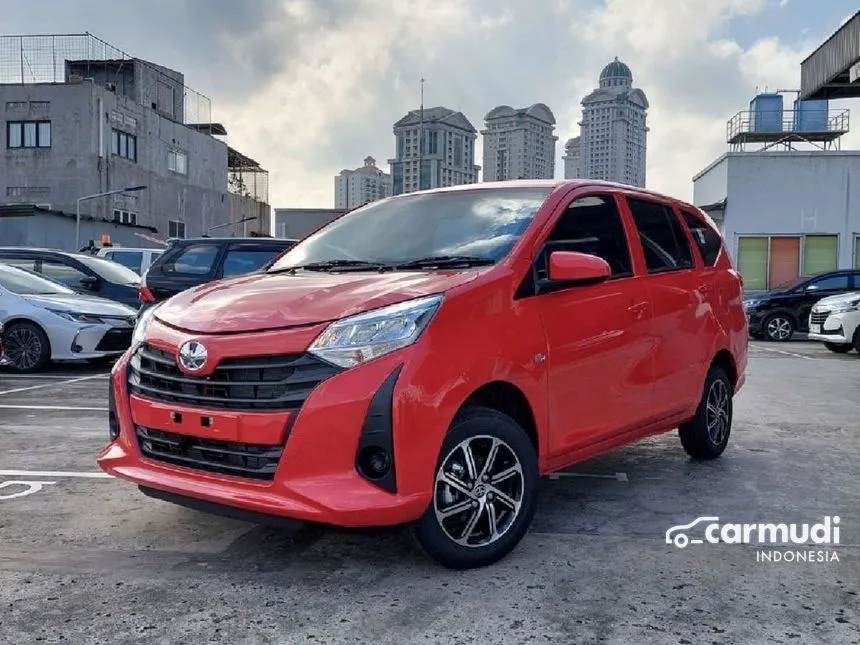 Jual Mobil Toyota Calya 2022 E 1.2 di DKI Jakarta Manual MPV Merah Rp
