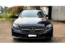 2017 Mercedes-Benz E250 2.0 Avantgarde Sedan hitam 12ribuan mls pajak panjang siap pakai cash kredit proses bisa dibantu
