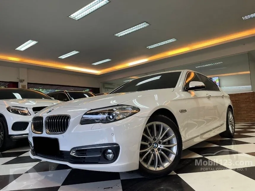Jual Mobil BMW 528i 2015 Luxury 2.0 di DKI Jakarta Automatic Sedan Putih Rp 435.000.000