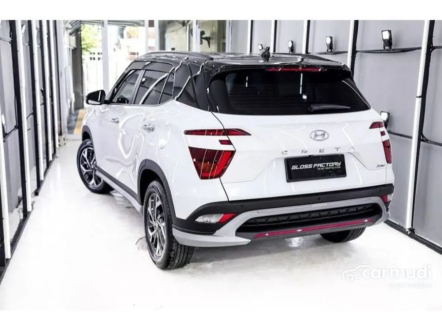 Jual Mobil Hyundai Creta 2024 Prime Black Edition 1.5 di Banten Automatic Wagon Putih Rp 350.000.000