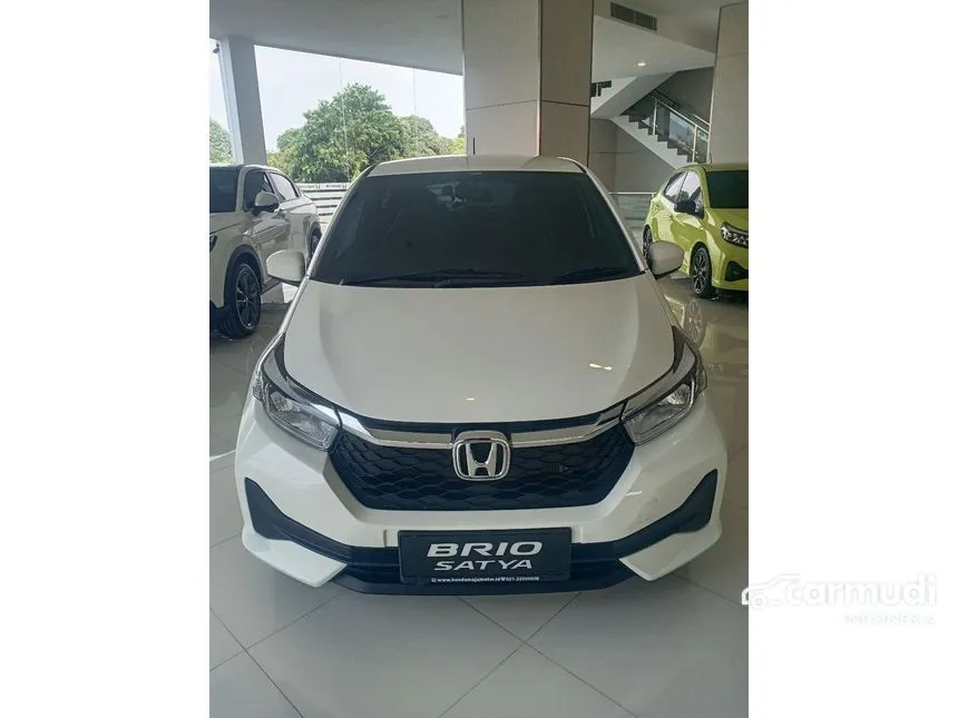 Jual Mobil Honda Brio 2024 E Satya 1.2 di DKI Jakarta Manual Hatchback Putih Rp 169.800.000