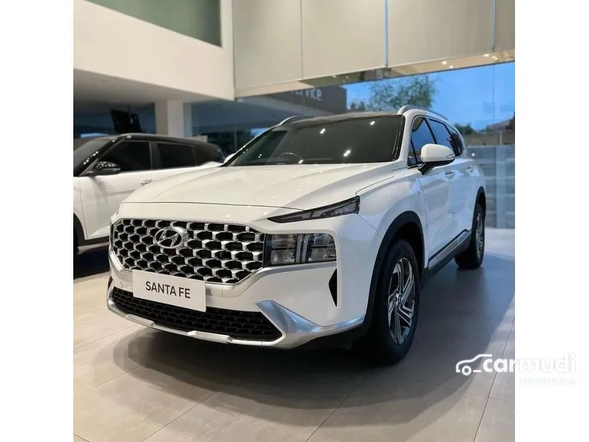 Jual Mobil Hyundai Santa Fe 2024 Signature 2.5 di Banten Automatic SUV Putih Rp 634.800.000