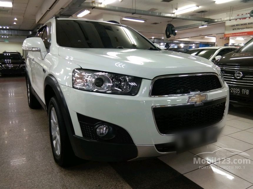 Jual Mobil  Chevrolet  Captiva  2013  Pearl White 2 0 di DKI 