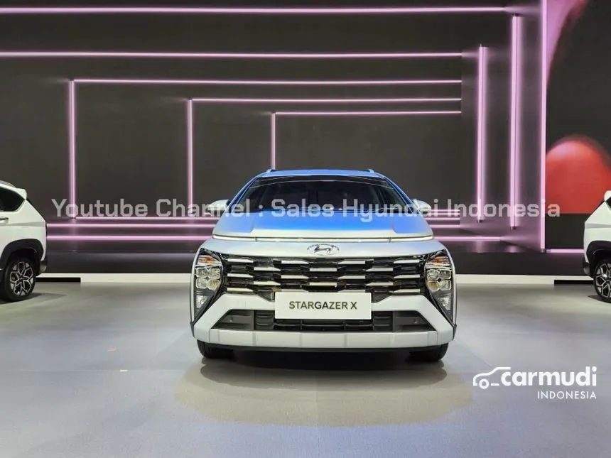 Jual Mobil Hyundai Stargazer X 2024 Prime 1.5 di Banten Automatic Wagon Putih Rp 325.400.000