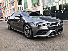 Mercy CLA200 1.3 AMG Line Coupe 2019 miles 6rb antik