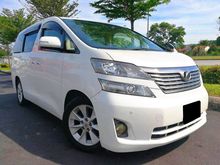 2010 Toyota VELLFIRE 3.5 V6 Pilot Seat P/Roof 1OWNER
