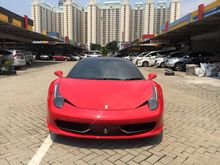 2013 Ferrari 458 Automatic Pertamax 4.5 Italia