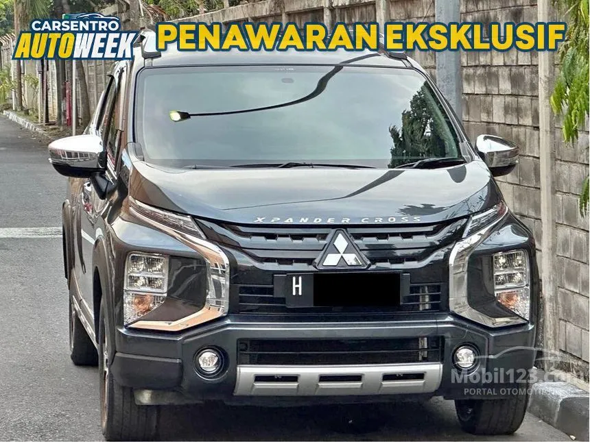 Jual Mobil Mitsubishi Xpander 2022 CROSS Premium Package 1.5 di Jawa Tengah Automatic Wagon Abu