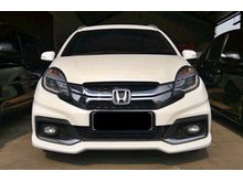 Honda Mobilio 1.5 E CVT 2014 AT white service record resmi , good condition , Like new