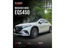 2025 Mercedes-Benz EQS450 0.0 AMG Line 4MATIC SUV White on Black Putih Mercy EQS 450