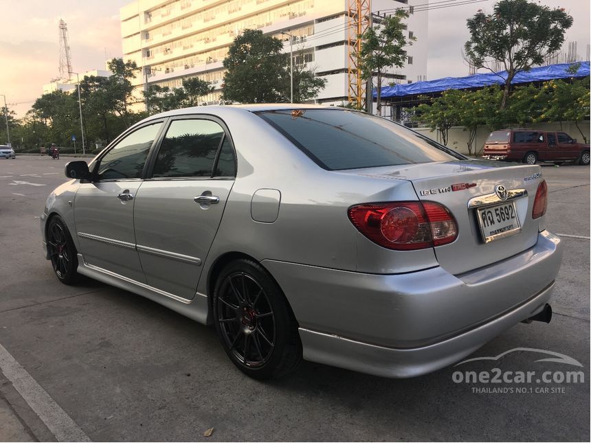 Toyota Corolla Altis 2004 E 1.6 in กรุงเทพและปริมณฑล Manual Sedan สี ...