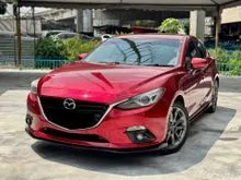 2015 Mazda 3 2.0 SKYACTIV-G High Sedan / SUNROOF / HIGH SPEC / FULL LEATHER / 3YRS WARRANTY / TIPTOP CONDITION