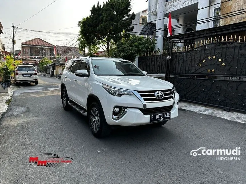 Jual Mobil Toyota Fortuner 2017 VRZ 2.4 di DKI Jakarta Automatic SUV Putih Rp 370.000.000