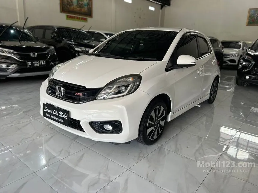 Jual Mobil Honda Brio 2017 RS 1.2 di Bali Automatic Hatchback Putih Rp 150.000.000