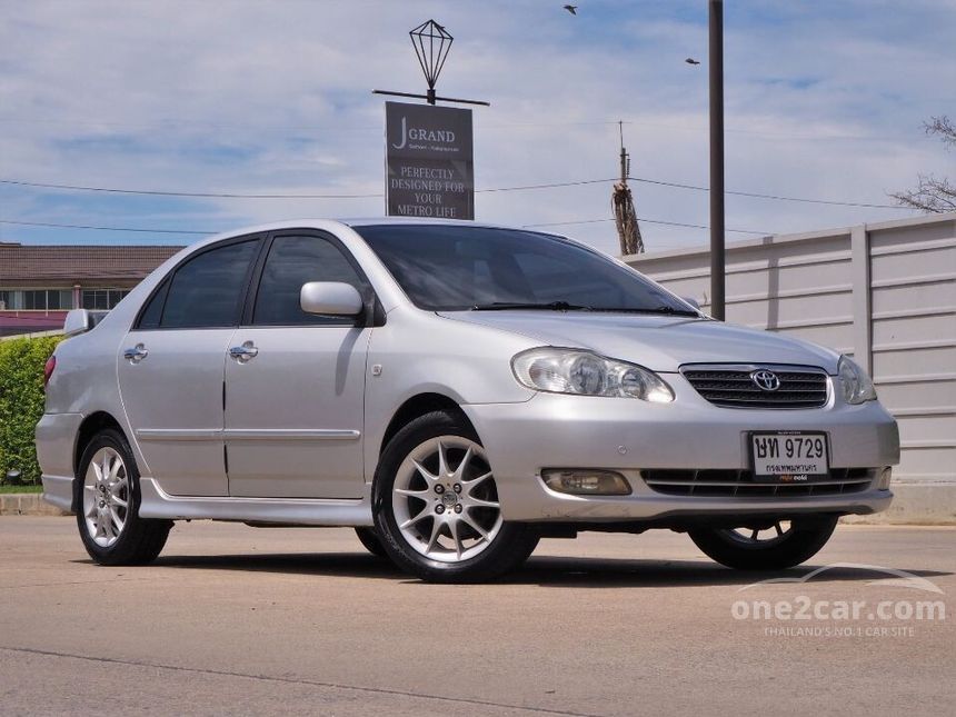 Altis 2004 Toyota Corolla Altis 2004 E 1.8 in กรุงเทพและปริมณฑล Automatic Sedan สี ...