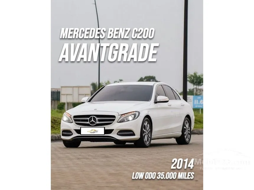 2014 Mercedes-Benz C200 Avantgarde CBU Sedan