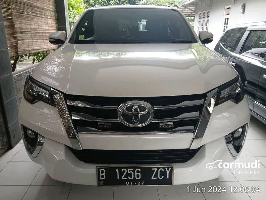 Jual Mobil Toyota Fortuner 2016 VRZ 2.4 di DKI Jakarta Automatic SUV Putih Rp 353.000.000