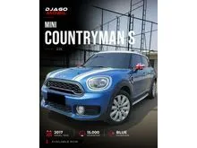 2017 MINI Countryman 2.0 Cooper S SUV Blue on Brown Biru