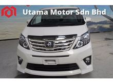 MERDEKA SALES SAVE UP TO RM90K 2012 Toyota Alphard 2.4 S TYPE GOLD