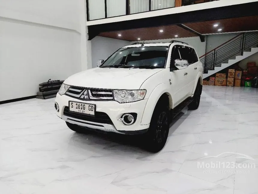 Jual Mobil Mitsubishi Pajero Sport 2013 Dakar 4x4 2.5 di Jawa Timur Automatic SUV Putih Rp 270.000.000
