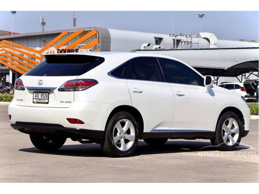 Lexus RX270 2012 (ปี 11-15) Premium 2.7 เกียร์อัตโนมัติ สีขาว | One2car ...