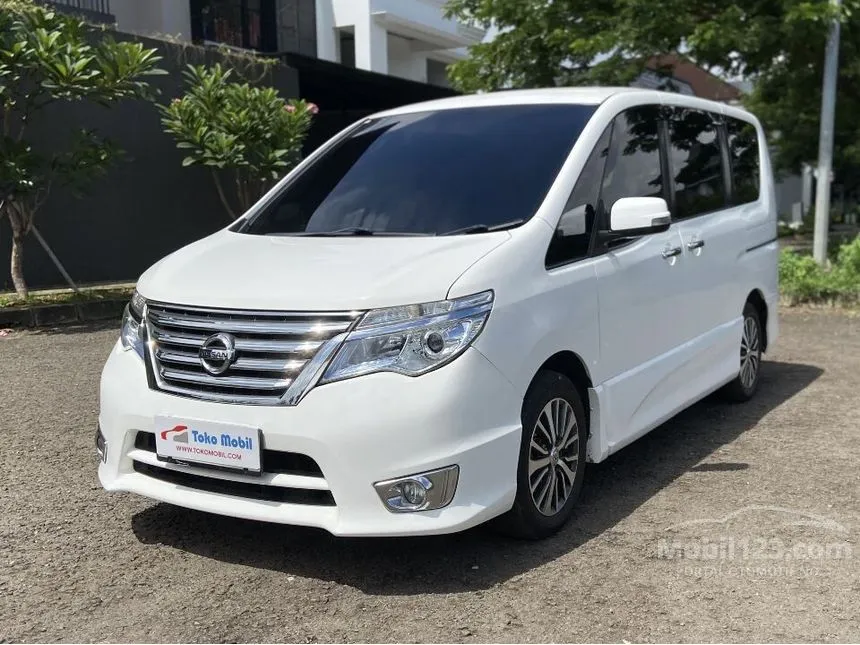 Jual Mobil Nissan Serena 2017 Highway Star 2.0 di DKI Jakarta Automatic MPV Putih Rp 195.000.000