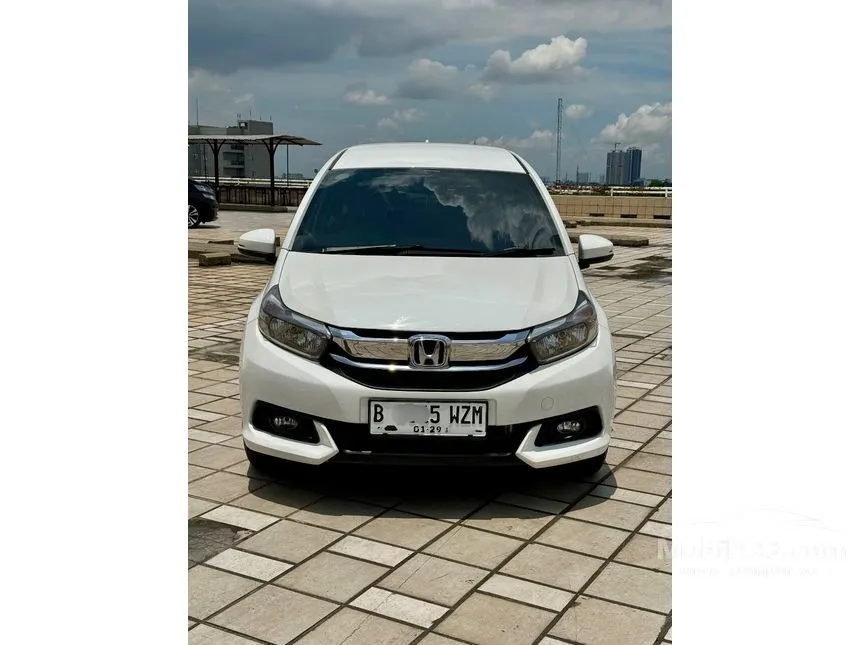 Jual Mobil Honda Mobilio 2018 E 1.5 di Banten Automatic MPV Putih Rp 160.000.000