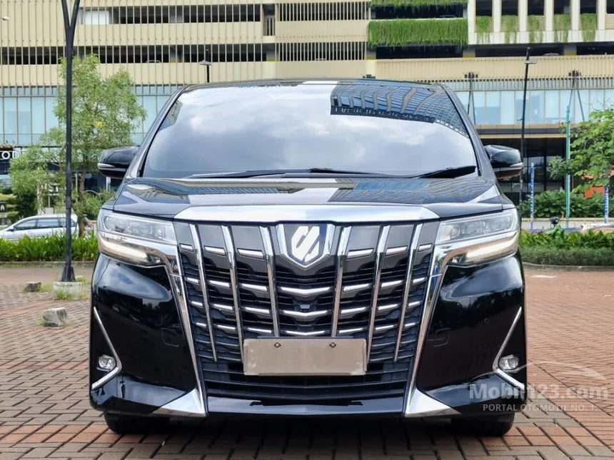 Jual Mobil Toyota Alphard 2018 G 2.5 di Banten Automatic Van Wagon Hitam Rp 750.000.000