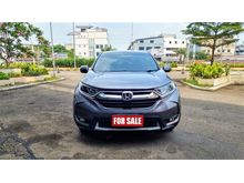 BEST DEAL - Honda CRV 1.5 Turbo Cvt VTEC Non Prestige AT 2017 Abu-Abu Metalik - Low KM 20ribuan - Tangan Pertama - Terawat - Kredit mudah data dibantu