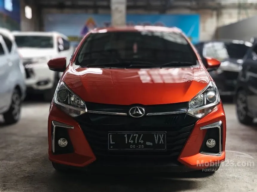 Jual Mobil Daihatsu Ayla 2020 R Deluxe 1.2 di Jawa Timur Manual Hatchback Orange Rp 123.500.000